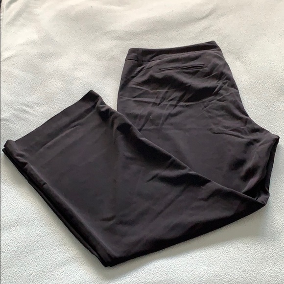 Daisy Fuentes Straight Leg Dress Pant | Onyx - Picture 2 of 9